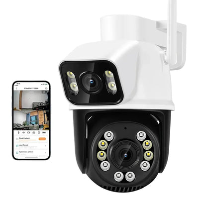 Outdoor Security Camera With AI Tracking For Homes - Enovarah