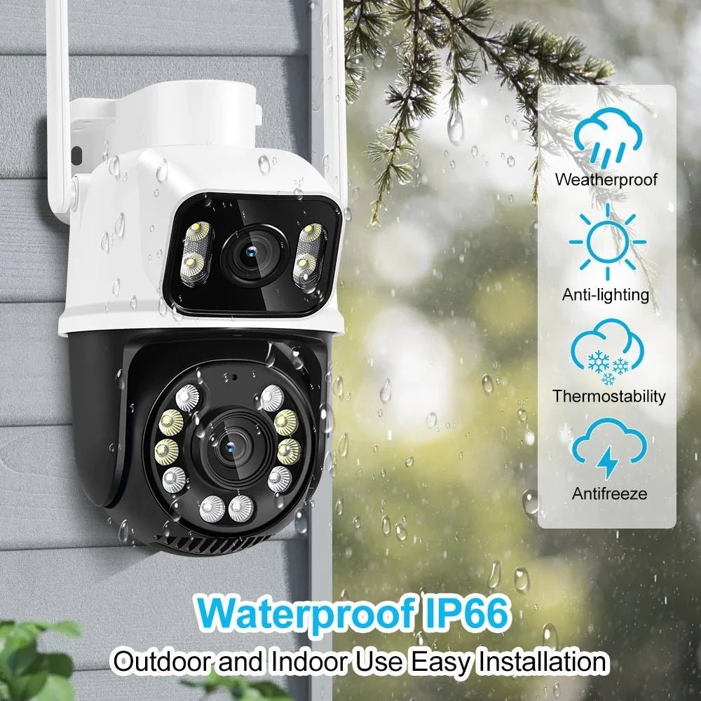 Outdoor Security Camera With AI Tracking For Homes - Enovarah