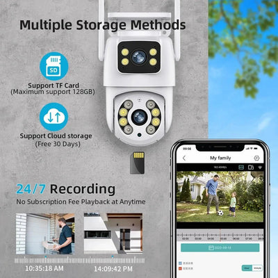 Outdoor Smart Security Camera for Home Safety - Enovarah