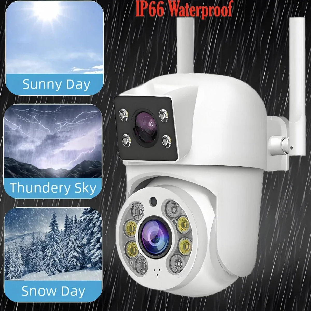 Outdoor Smart Security Camera for Home Safety - Enovarah