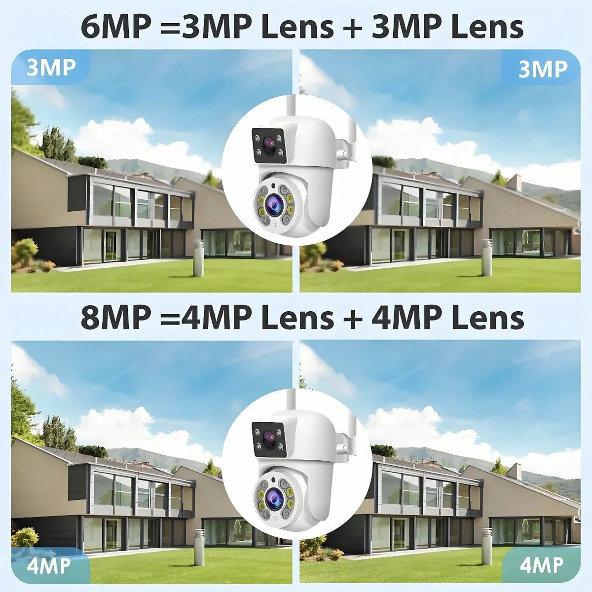 Outdoor Smart Security Camera for Home Safety - Enovarah