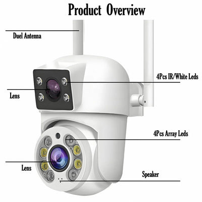 Outdoor Smart Security Camera for Home Safety - Enovarah