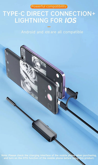 Phone-Ready Endoscope for Plumbing DIY - Enovarah