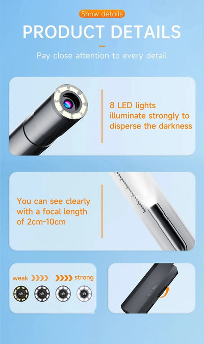 Phone-Ready Endoscope for Plumbing DIY - Enovarah