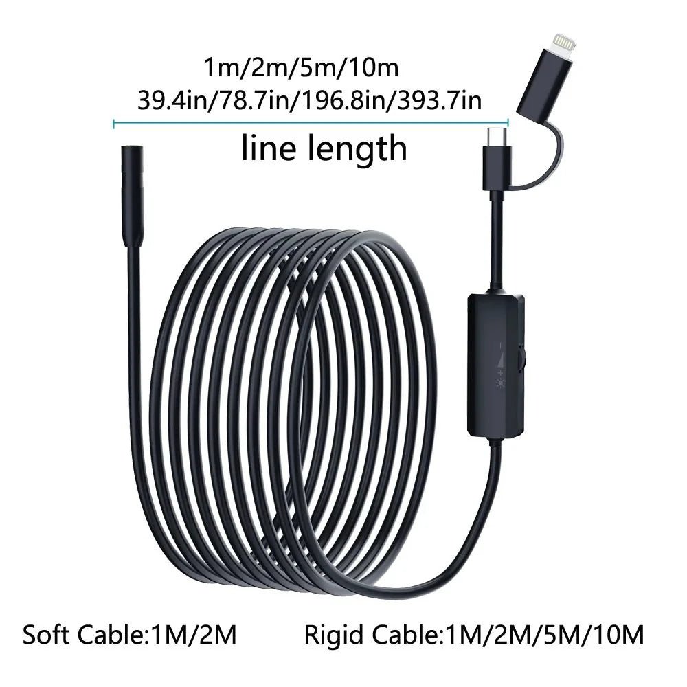 Phone-Ready Endoscope for Plumbing DIY - Enovarah