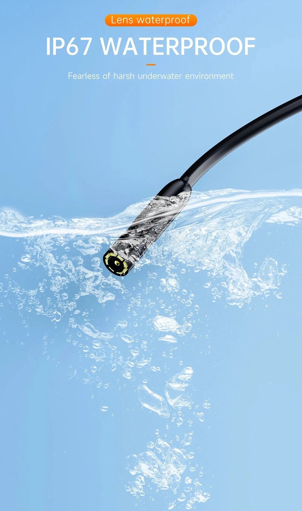 Phone-Ready Endoscope for Plumbing DIY - Enovarah