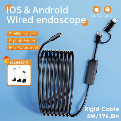 Phone-Ready Endoscope for Plumbing DIY - Enovarah