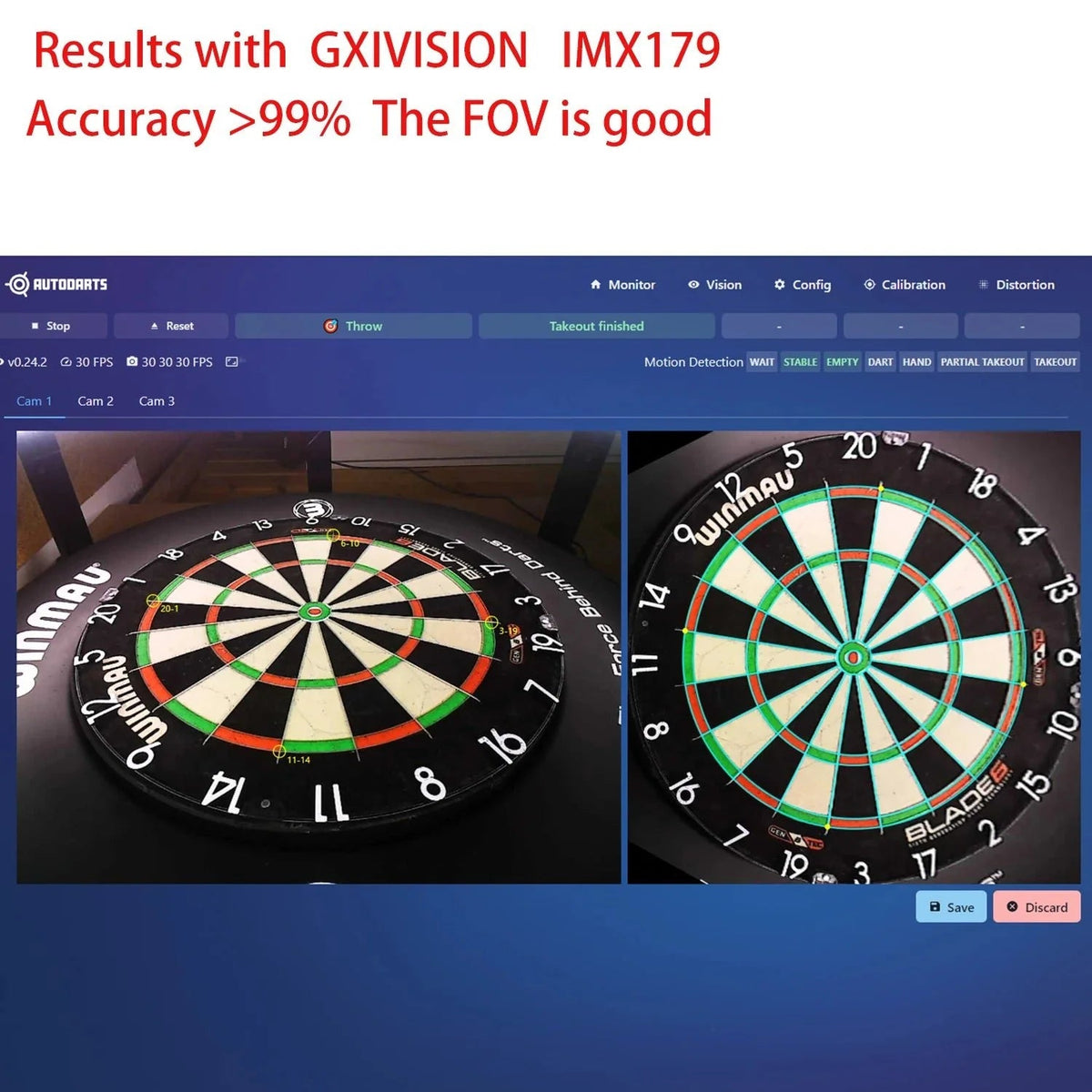 Precise Dart Camera Module for Autodarts - Enovarah