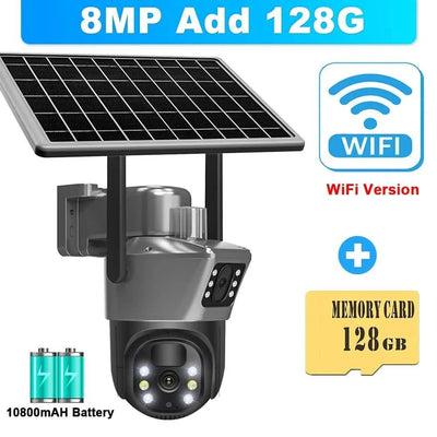 Proactive Solar PTZ Camera for Homes - Enovarah