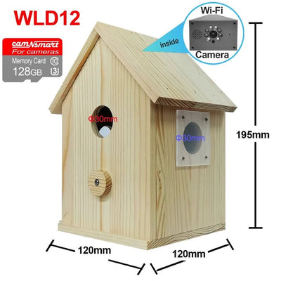 Real-Time Bird Watching Nest Box Camera - Enovarah
