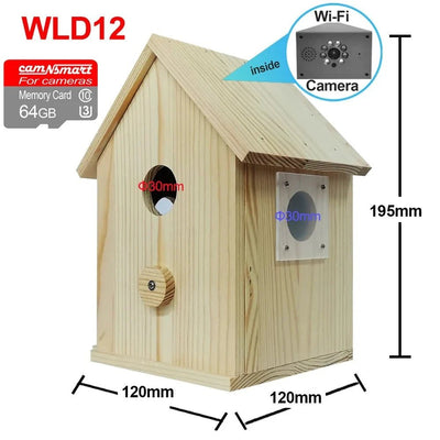 Real-Time Bird Watching Nest Box Camera - Enovarah