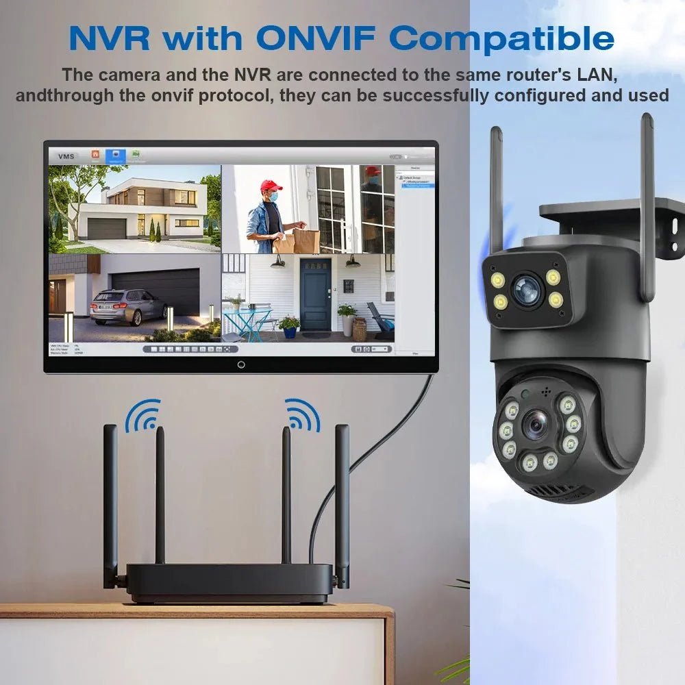 Secure Outdoor Security Camera for Home - Enovarah