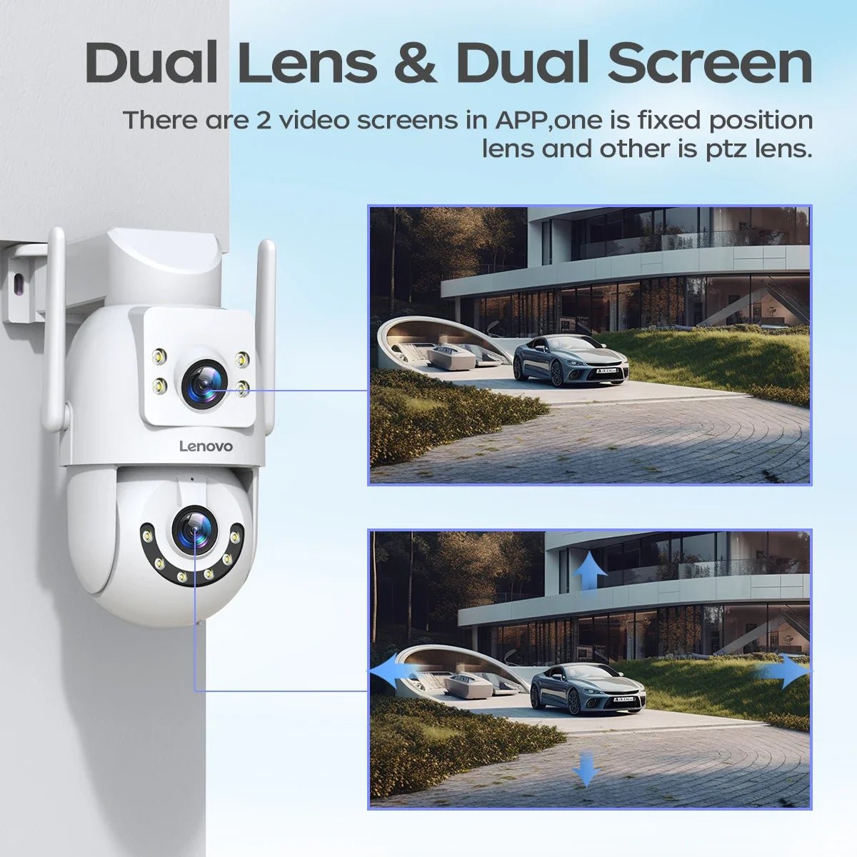 Security Cameras for Home Users with Auto Tracking - Enovarah