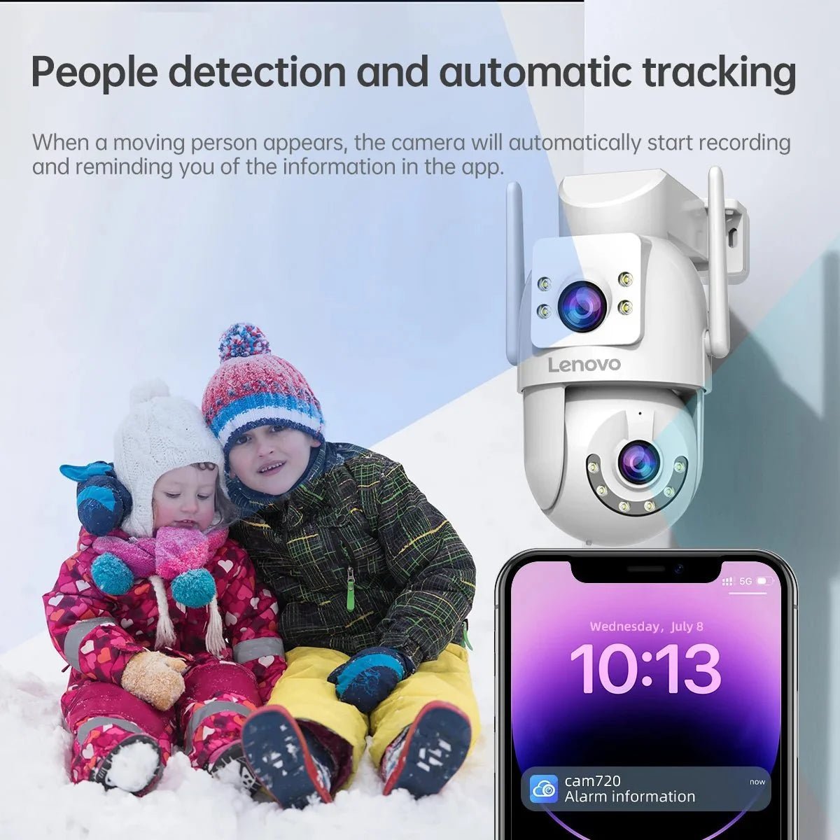 Security Cameras for Home Users with Auto Tracking - Enovarah