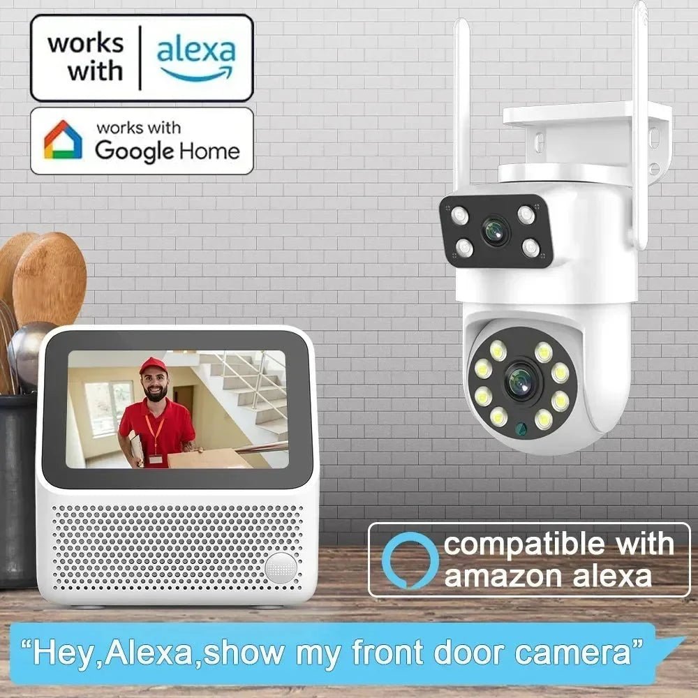 Smart 4K Outdoor PTZ Camera for Home Security Plus - Enovarah