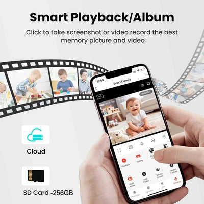 Smart 4K Outdoor PTZ Camera for Home Security Plus - Enovarah