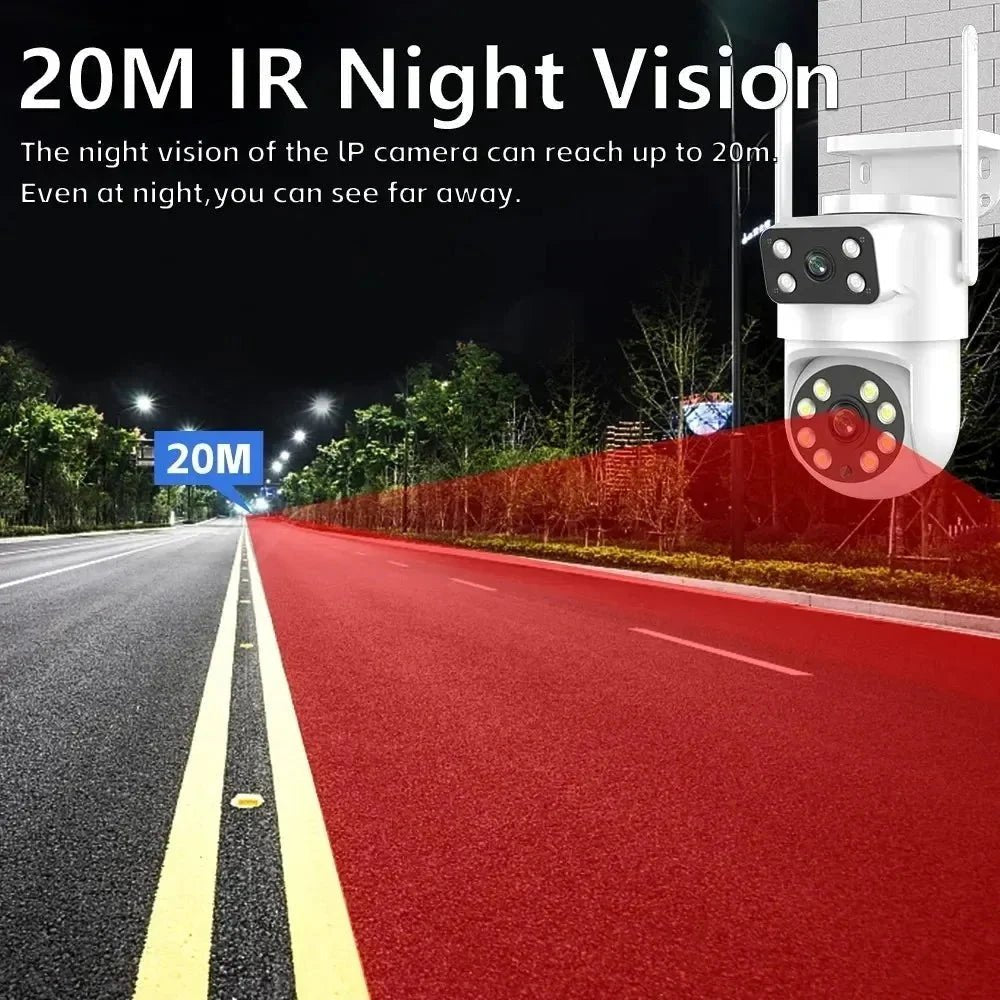 Smart 4K Outdoor PTZ Camera for Home Security Plus - Enovarah