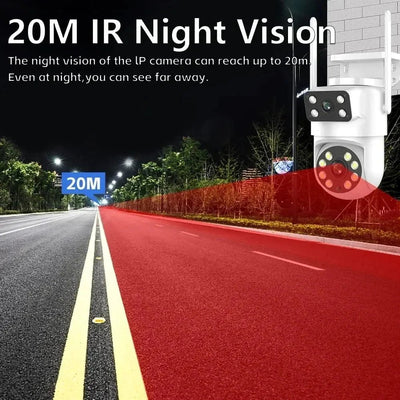 Smart 4K Outdoor PTZ Camera for Home Security Plus - Enovarah
