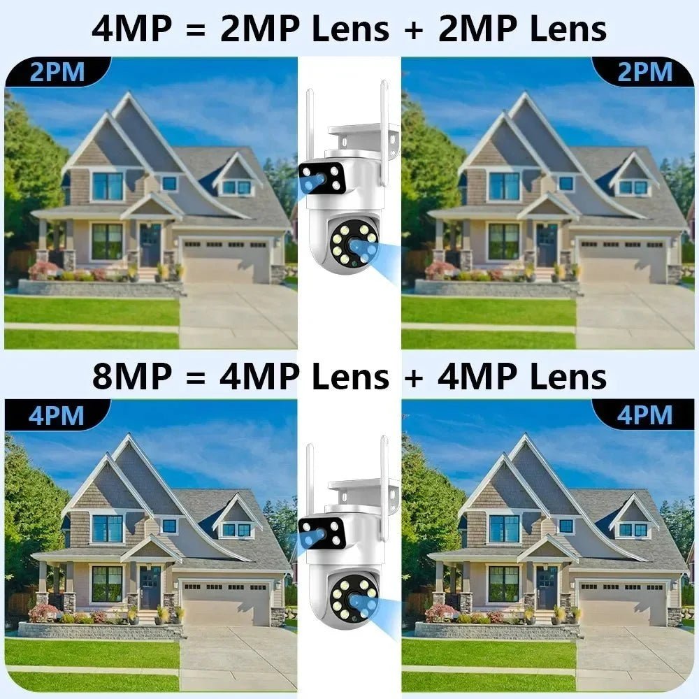 Smart 4K Outdoor PTZ Camera for Home Security Plus - Enovarah
