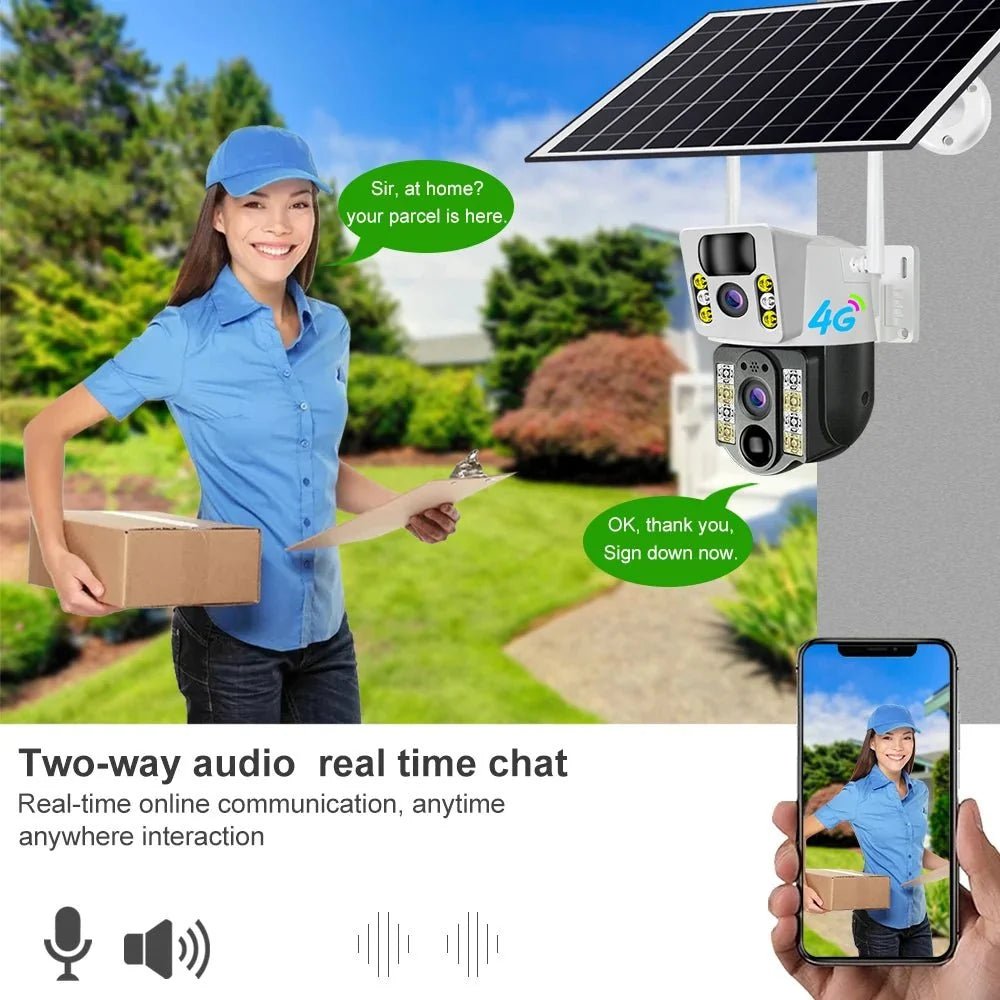 Smart 4K Solar Camera for Homeowners - Enovarah