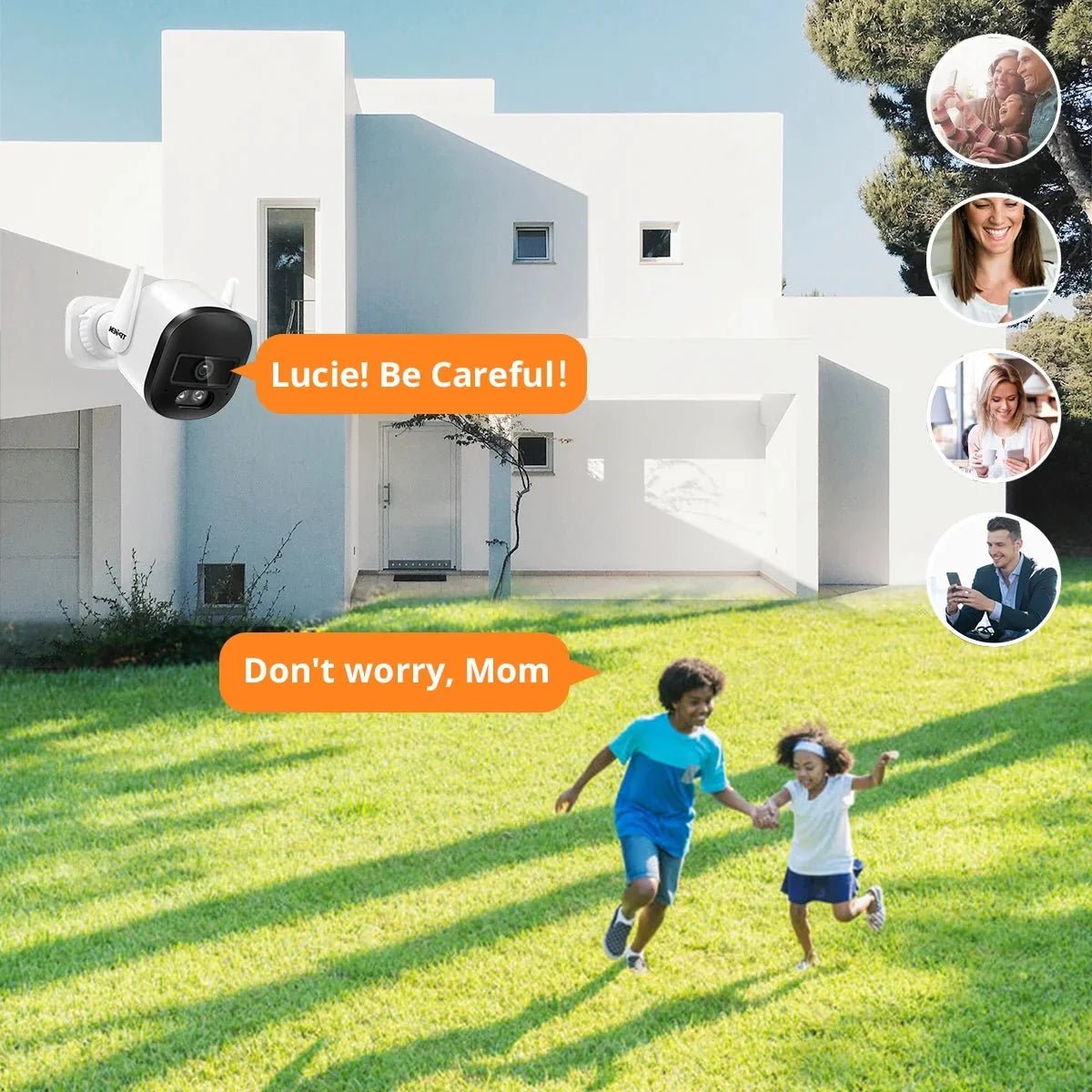 Smart AI Security Camera for Home Use - Enovarah