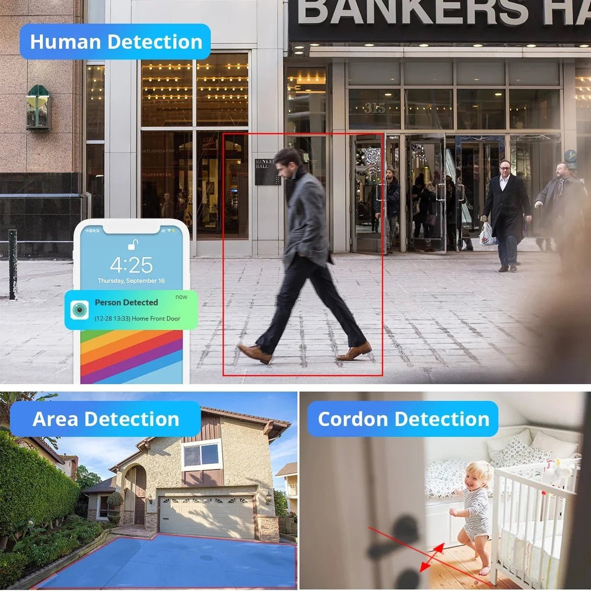 Smart AI Security Camera for Home Use - Enovarah