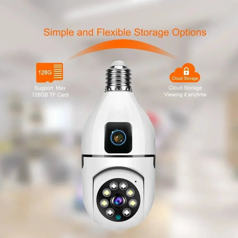 Smart Bulb Camera for Home Monitoring - Enovarah