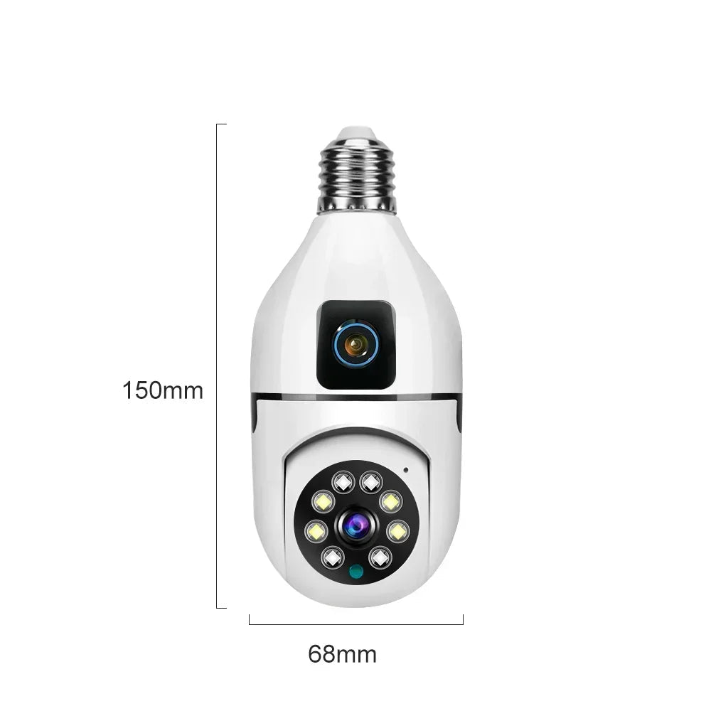 Smart Bulb Camera for Home Monitoring - Enovarah