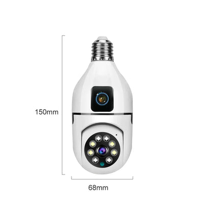 Smart Bulb Camera for Home Monitoring - Enovarah