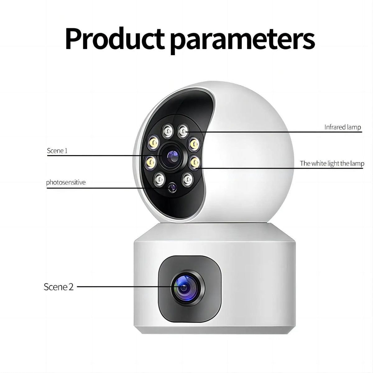 Smart Camera For Smarter Home Living With Tracking - Enovarah