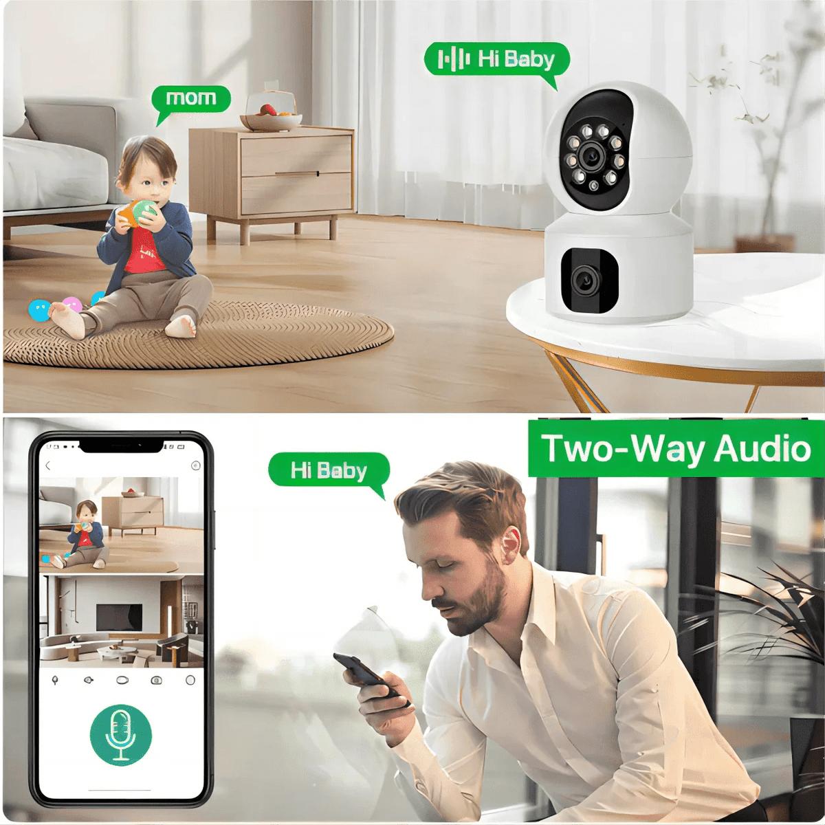 Smart Camera For Smarter Home Living With Tracking - Enovarah