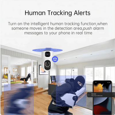 Smart Camera For Smarter Home Living With Tracking - Enovarah