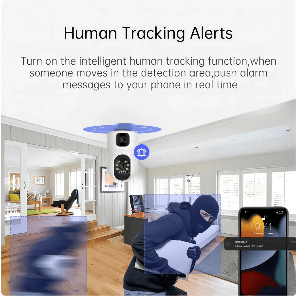 Smart Camera For Smarter Home Living With Tracking - Enovarah