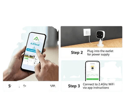 Smart Color Night Vision Security Camera for Homes - Enovarah