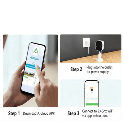 Smart Color Night Vision Security Camera for Homes - Enovarah