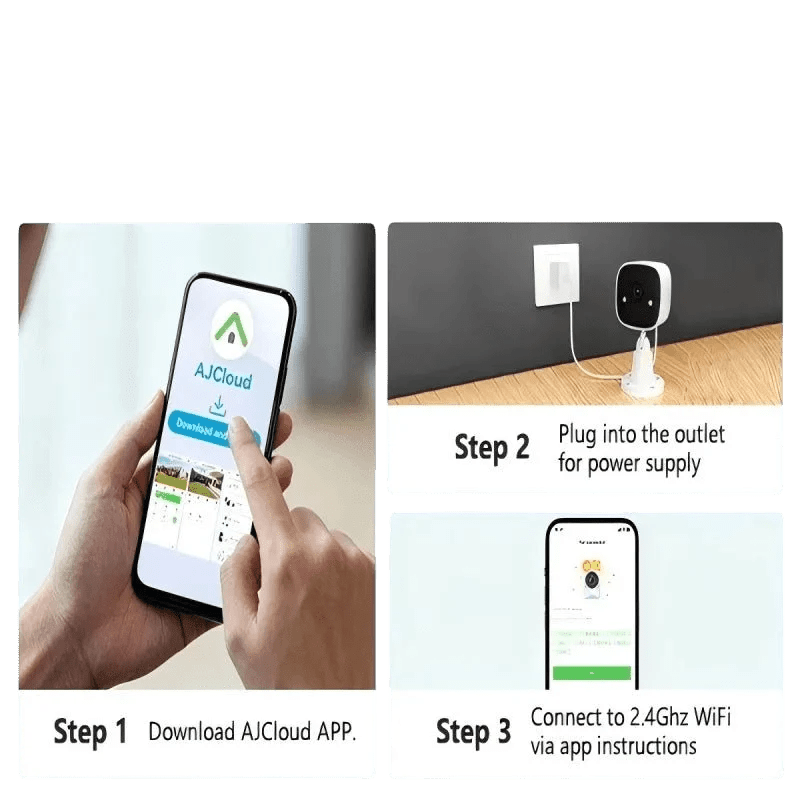 Smart Color Night Vision Security Camera for Homes - Enovarah