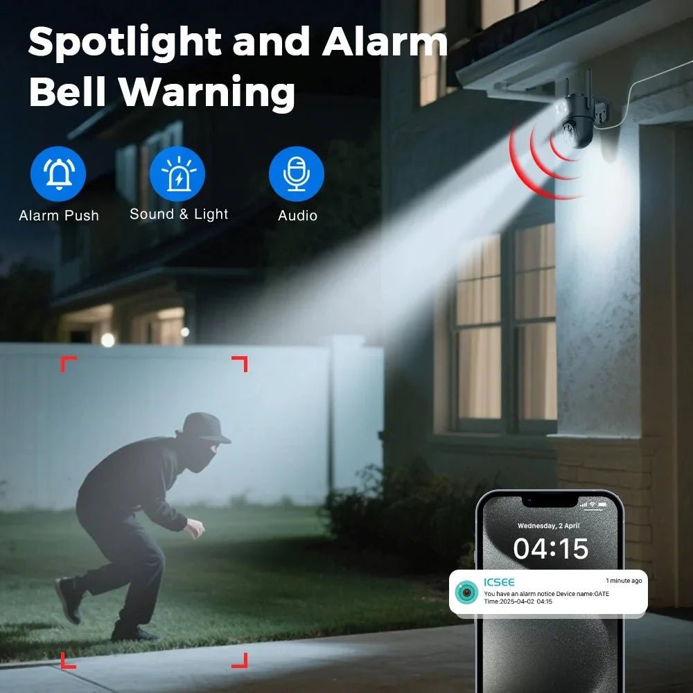 Smart Detection Outdoor Camera for Homes - Enovarah