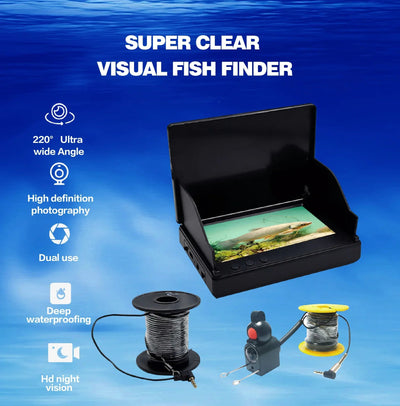 Smart Handheld Fish Depth Finder for Anglers 1080P - Enovarah