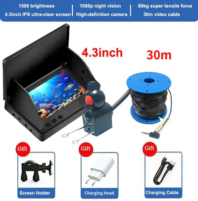 Smart Handheld Fish Depth Finder for Anglers 1080P - Enovarah