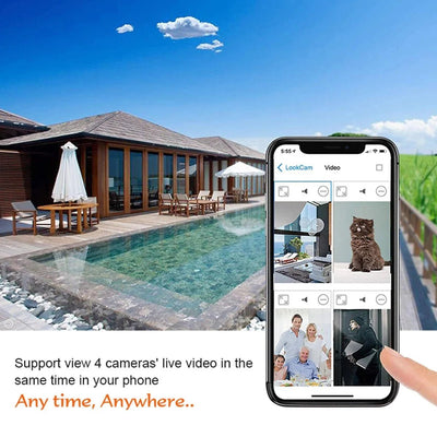 Smart Home Camera for DIY Monitoring - Enovarah