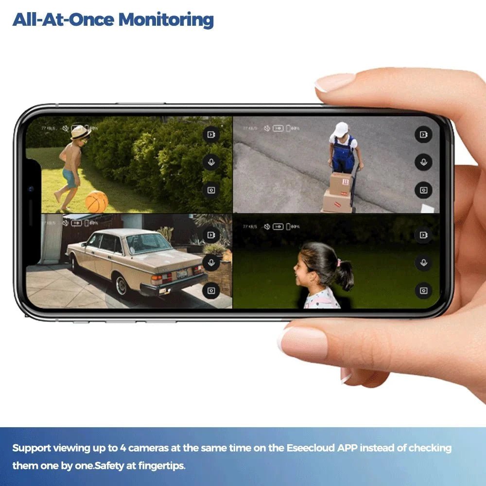 Smart Home Outdoor Security Camera System - Enovarah