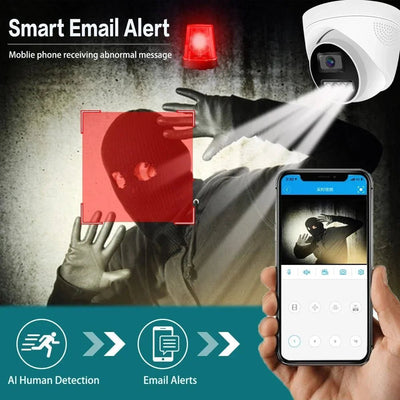 Smart Indoor 4K Camera for Home Security - Enovarah