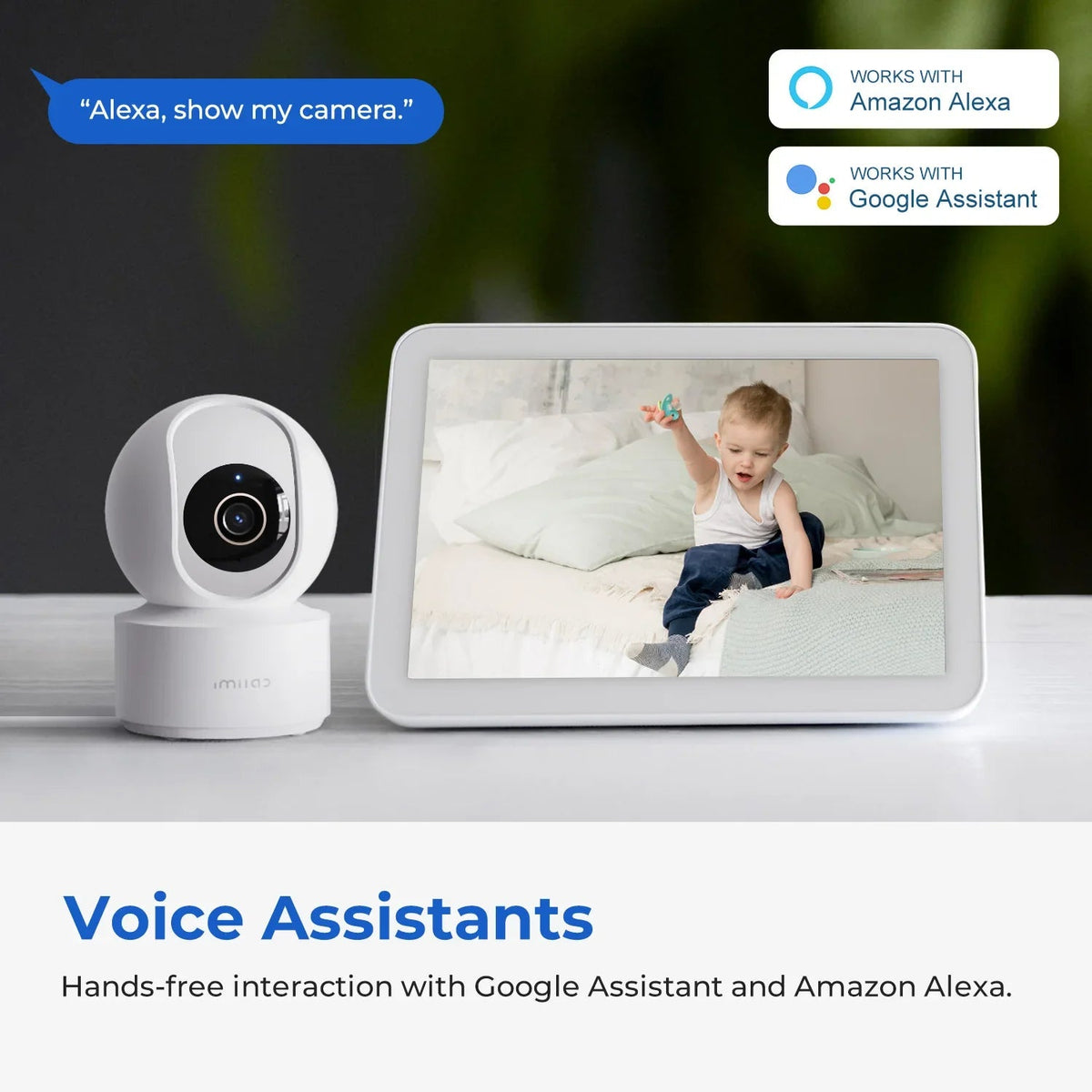 Smart Indoor Baby Monitor for Parents - Enovarah