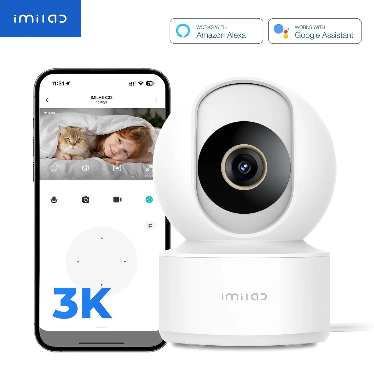 Smart Indoor Baby Monitor for Parents - Enovarah