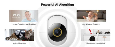 Smart Indoor Baby Monitor for Parents - Enovarah