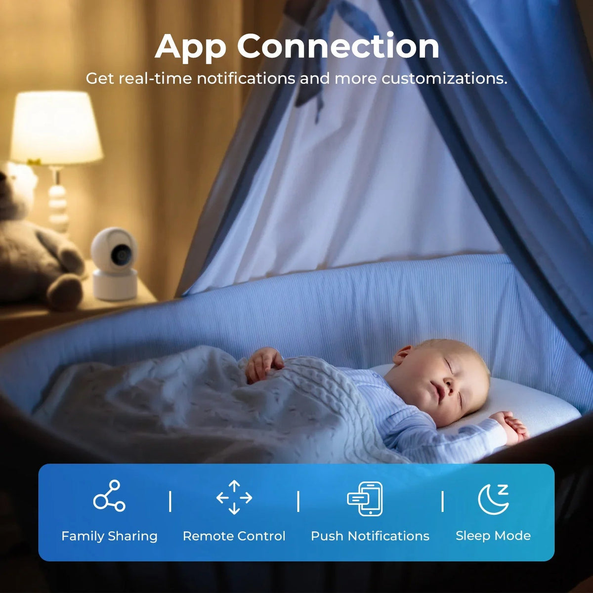 Smart Indoor Baby Monitor for Parents - Enovarah