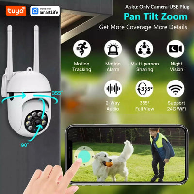 Smart Indoor Camera for Home Monitoring - Enovarah