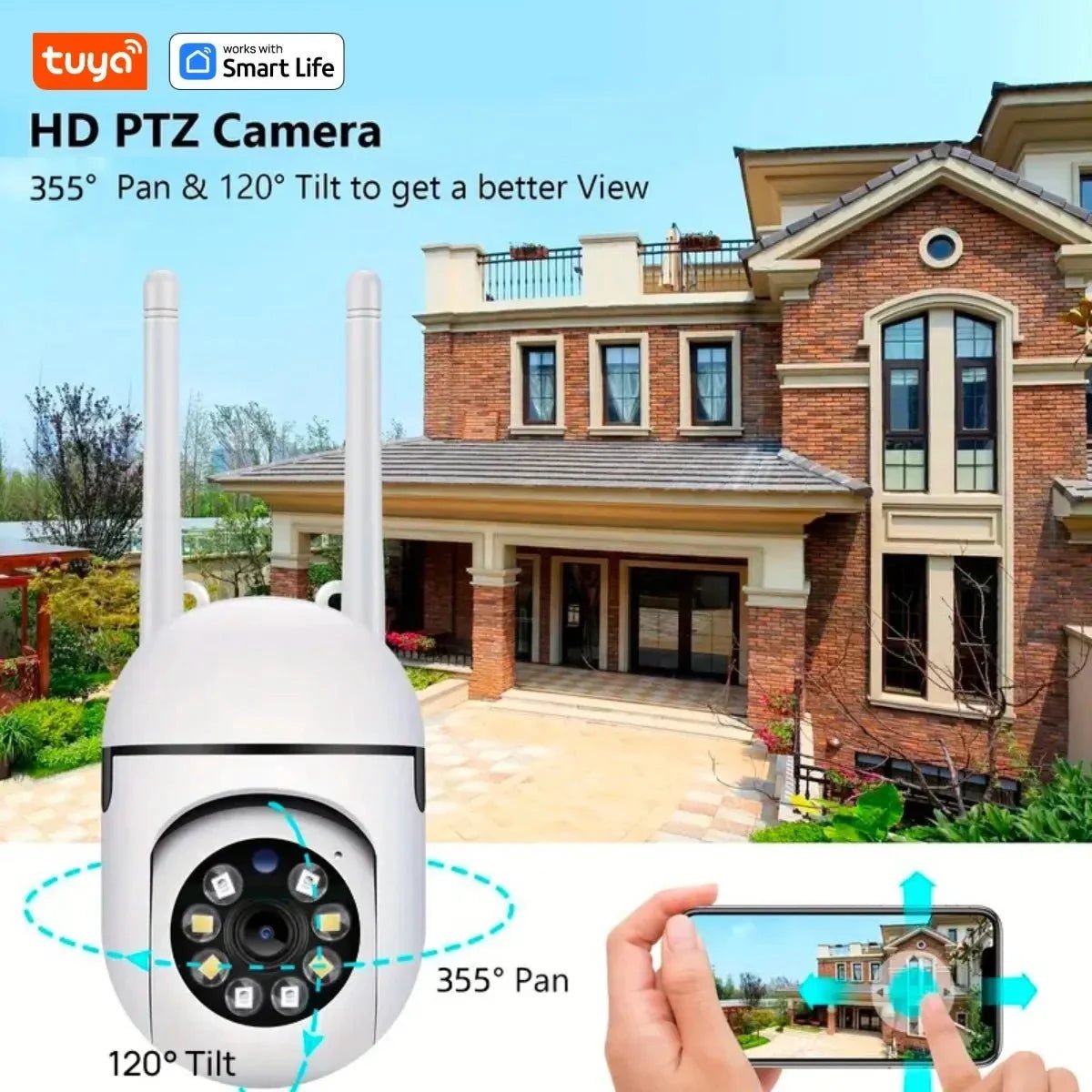 Smart Indoor Camera for Home Monitoring - Enovarah
