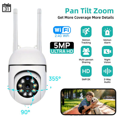 Smart Indoor Camera for Home Monitoring - Enovarah