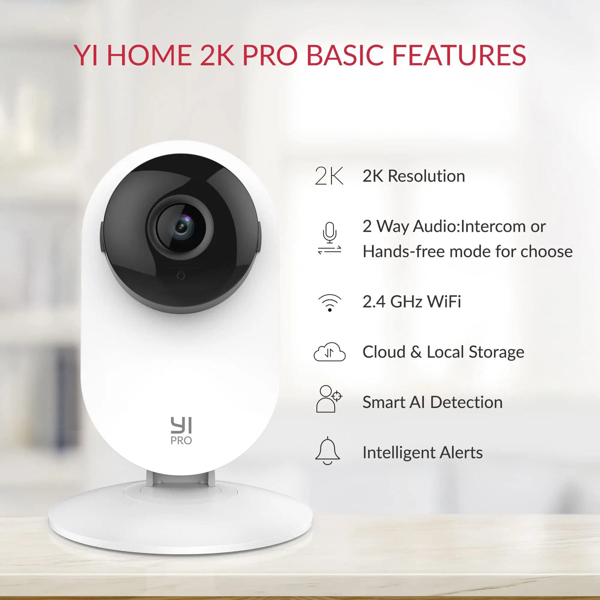 Smart Indoor Camera for Safer Homes - Enovarah
